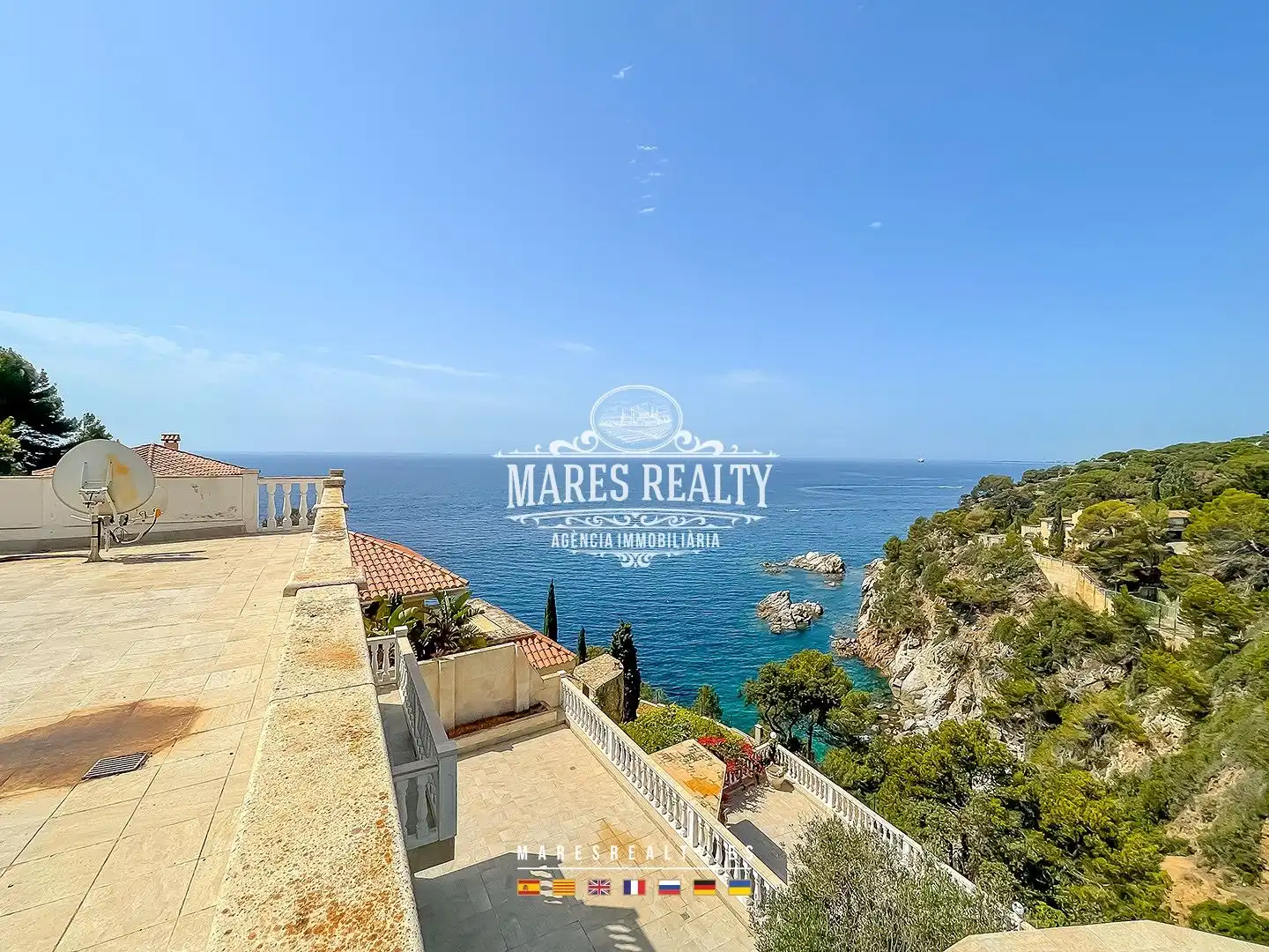 Vista exterior de Casa o xalet en venda en Lloret de Mar amb Aire condicionat, Calefacció i Jardí privat