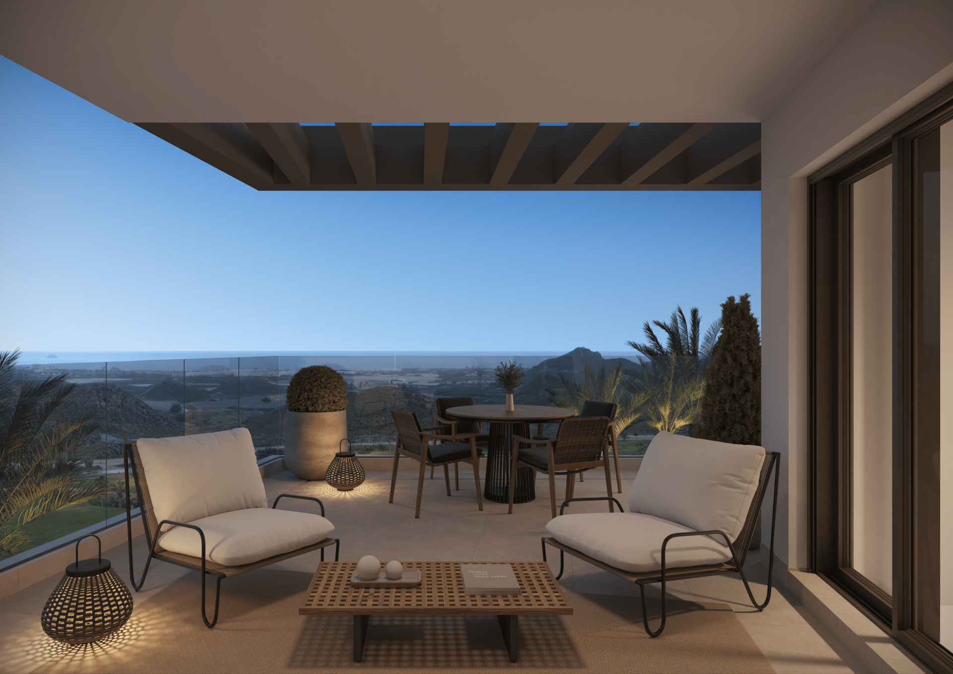 Terrace of Apartment for sale in Pulpí  with Terrace, Swimming Pool and Community pool