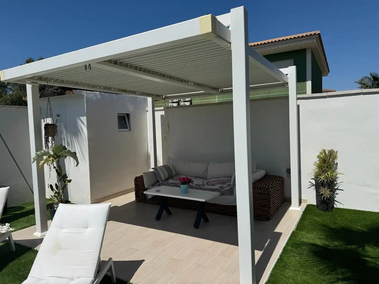 Terrassa de Casa adosada en venda en Molina de Segura amb Aire condicionat, Jardí privat i Terrassa