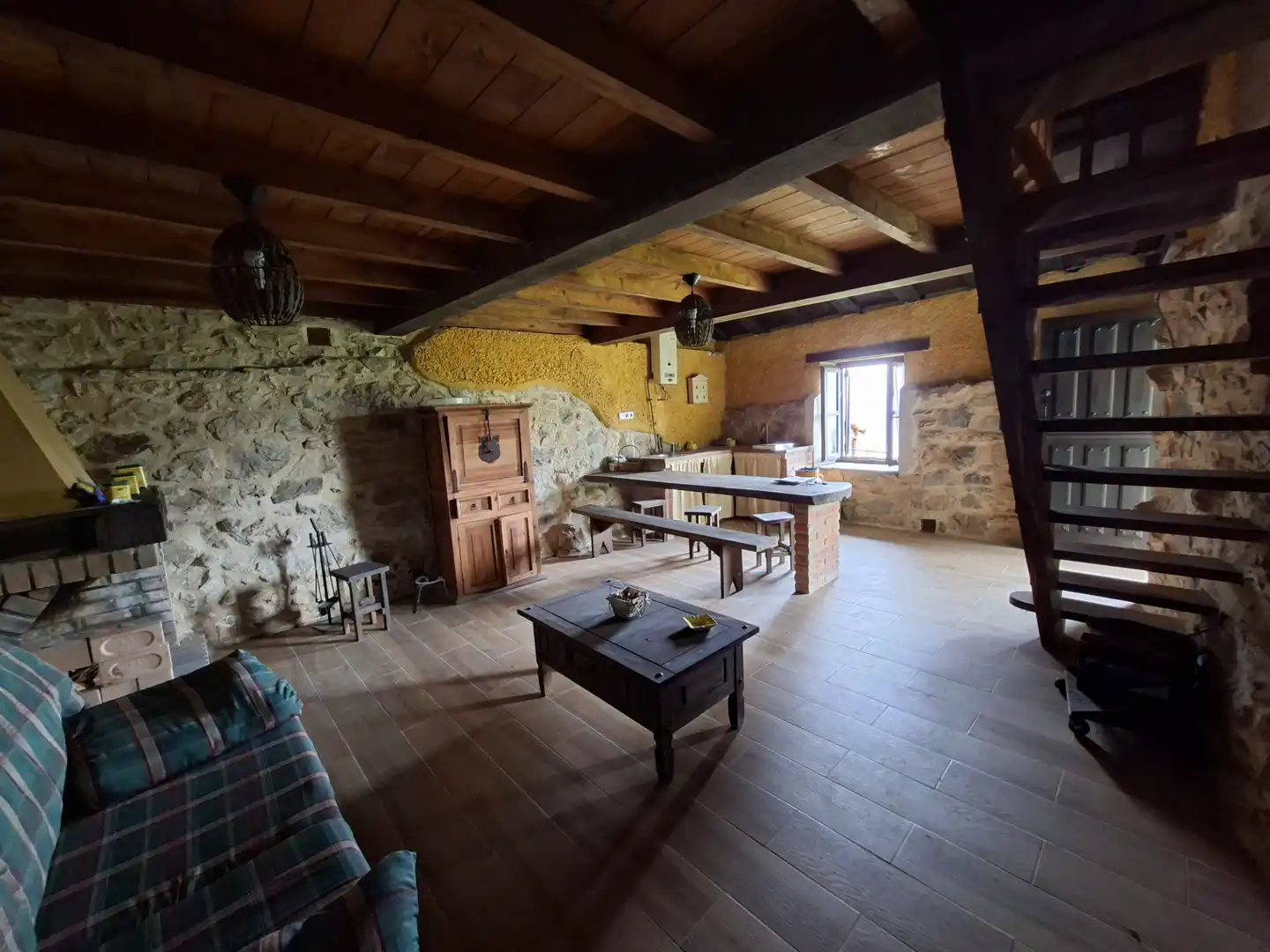 Kitchen of Country homes for sale in Piloña  with Heating and Furnished