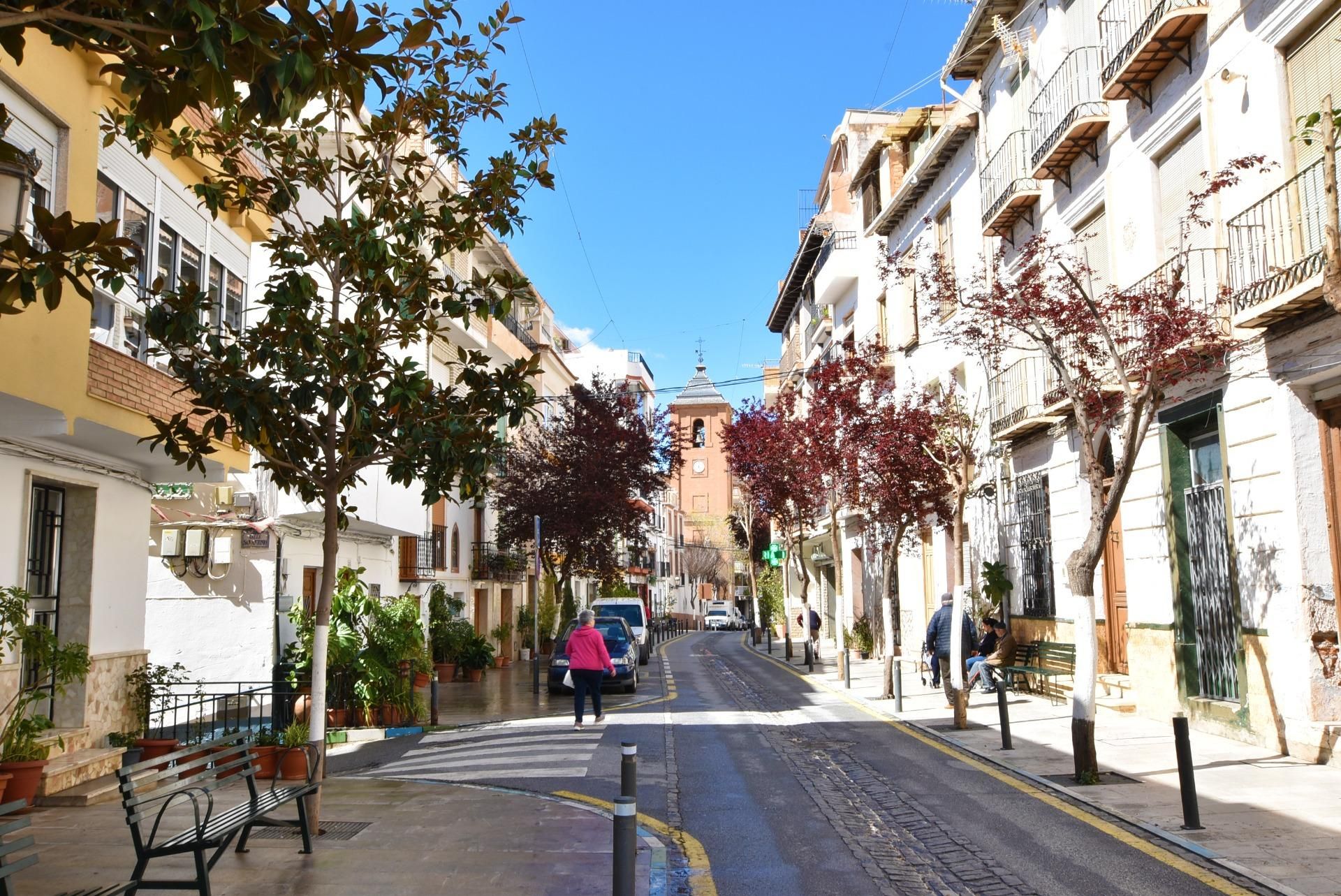 Vista exterior de Casa adosada en venda en Lanjarón