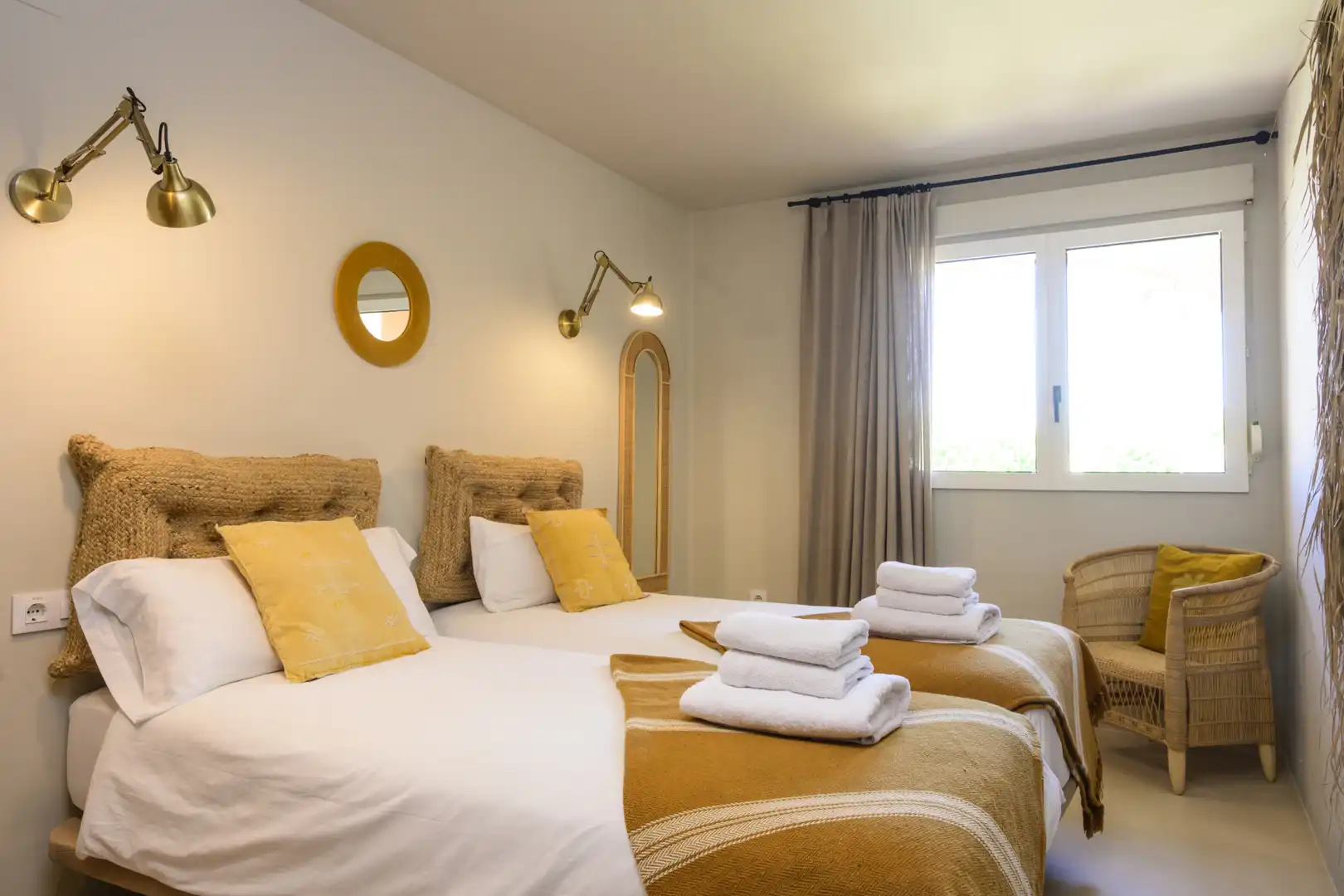 Dormitori de Apartament en venda en Jávea / Xàbia amb Aire condicionat, Terrassa i Piscina