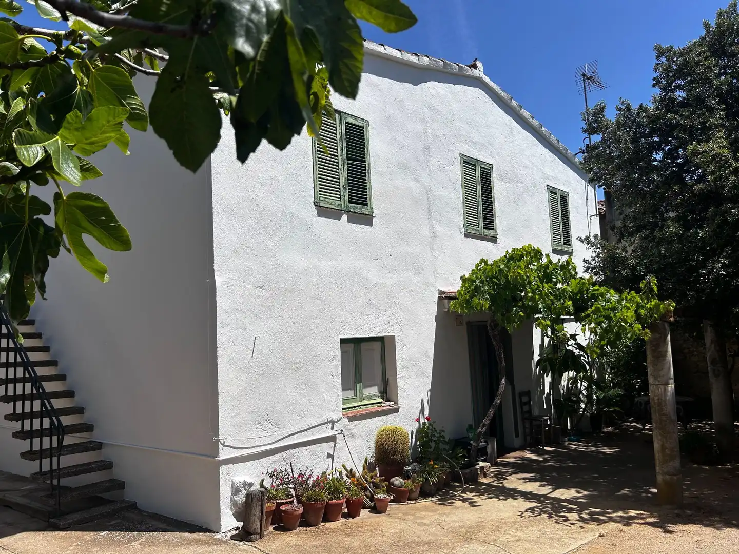 Exterior view of Country homes for sale in Vall-llobrega  with Private garden