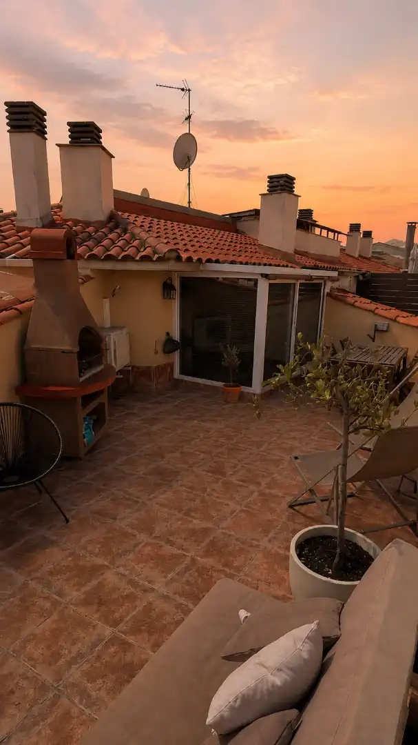 Terrassa de Dúplex en venda en Les Franqueses del Vallès amb Aire condicionat, Calefacció i Terrassa