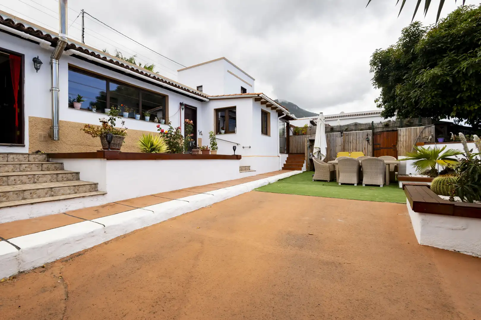 Exterior view of Houses for sale in Los Realejos  with Private garden, Terrace and Storage room