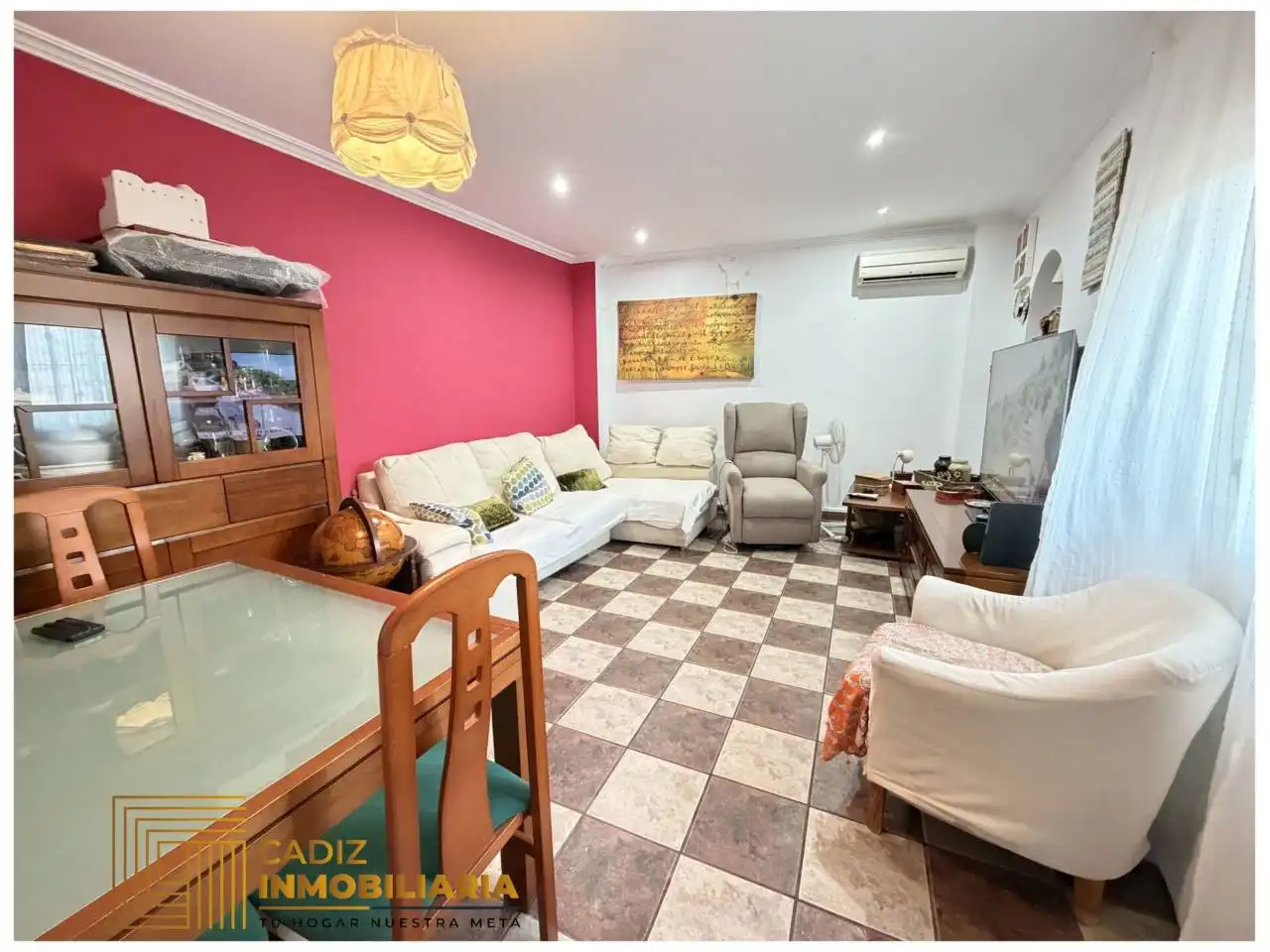Sala d'estar de Àtic en venda en Cádiz amb Aire condicionat i Terrassa