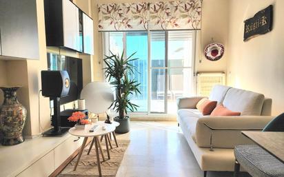 Sala d'estar de Planta baixa en venda en Roquetas de Mar amb Aire condicionat, Calefacció i Jardí privat