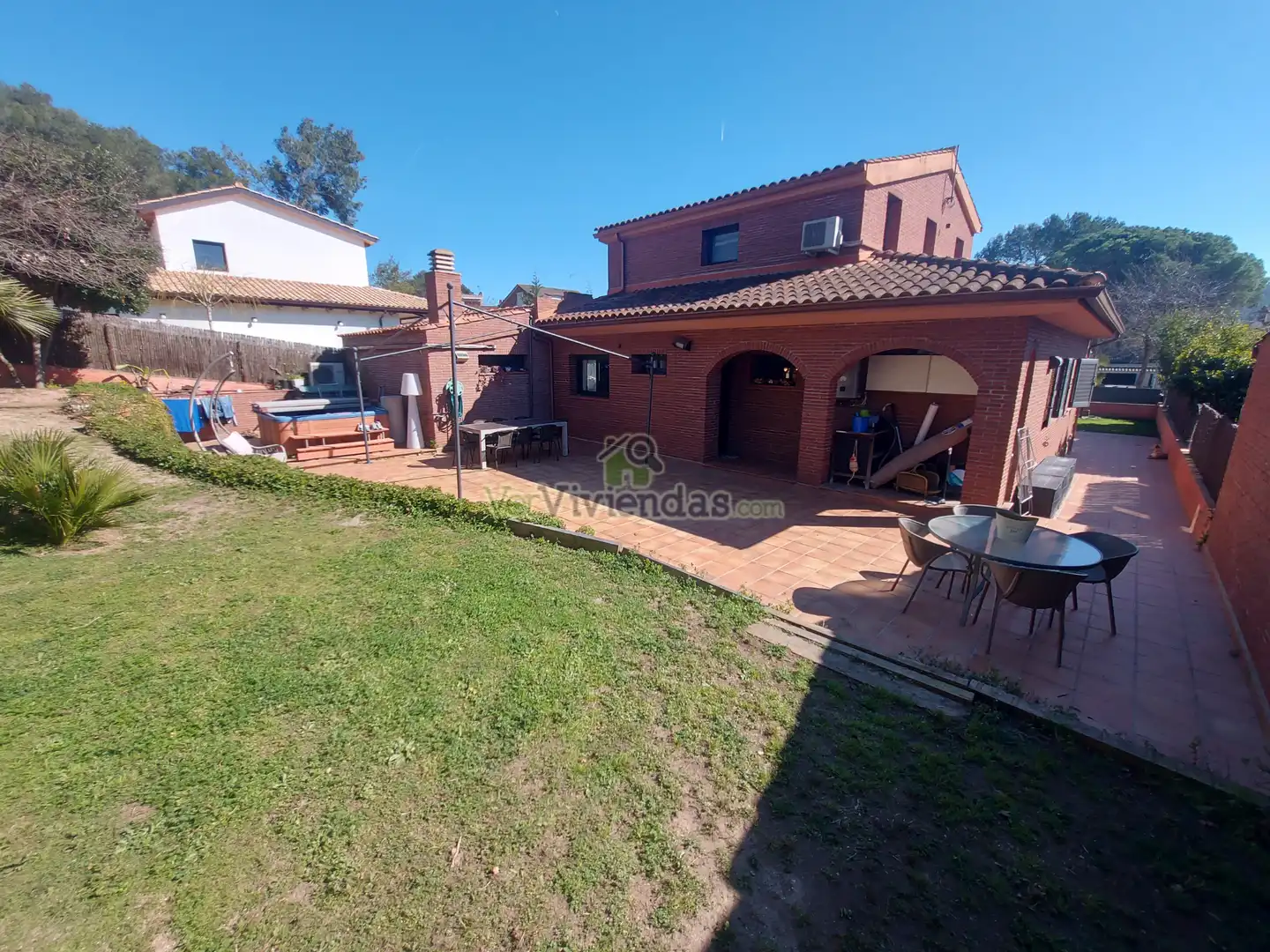 Jardí de Casa o xalet en venda en Begues amb Aire condicionat, Calefacció i Jardí privat
