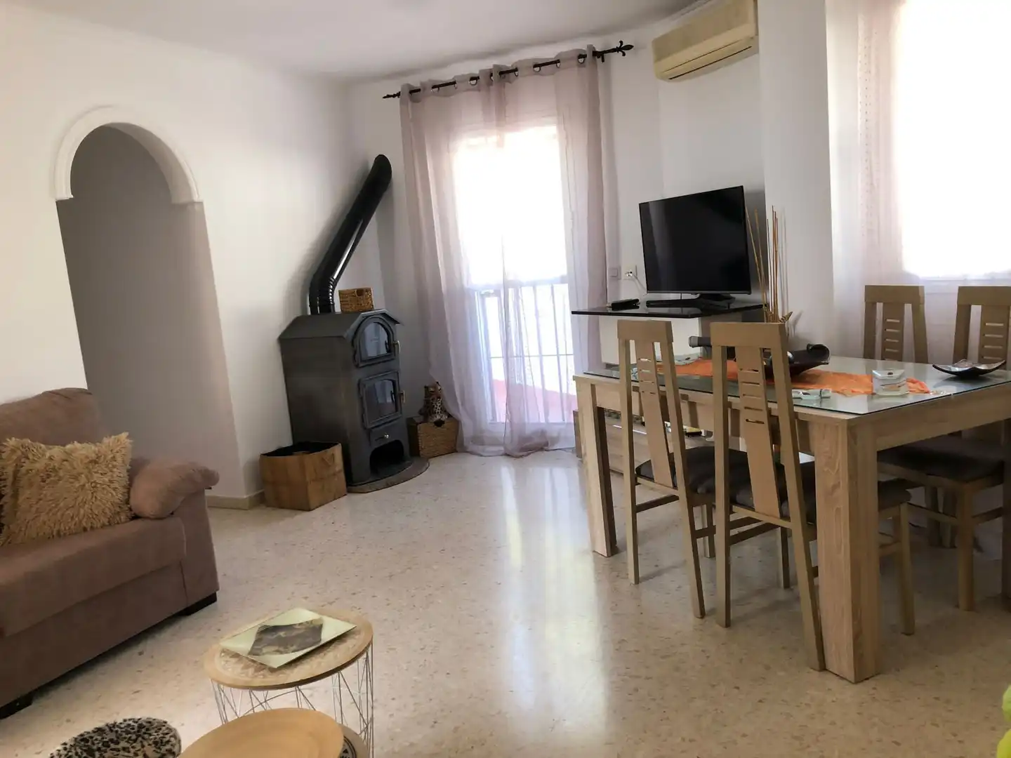 Sala de estar de Piso en venta en El Bosque con Aire acondicionado, Terraza y Balcón