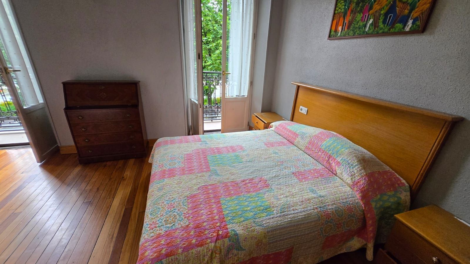 Bedroom of Flat to rent in Donostia - San Sebastián   with Heating, Terrace and Furnished