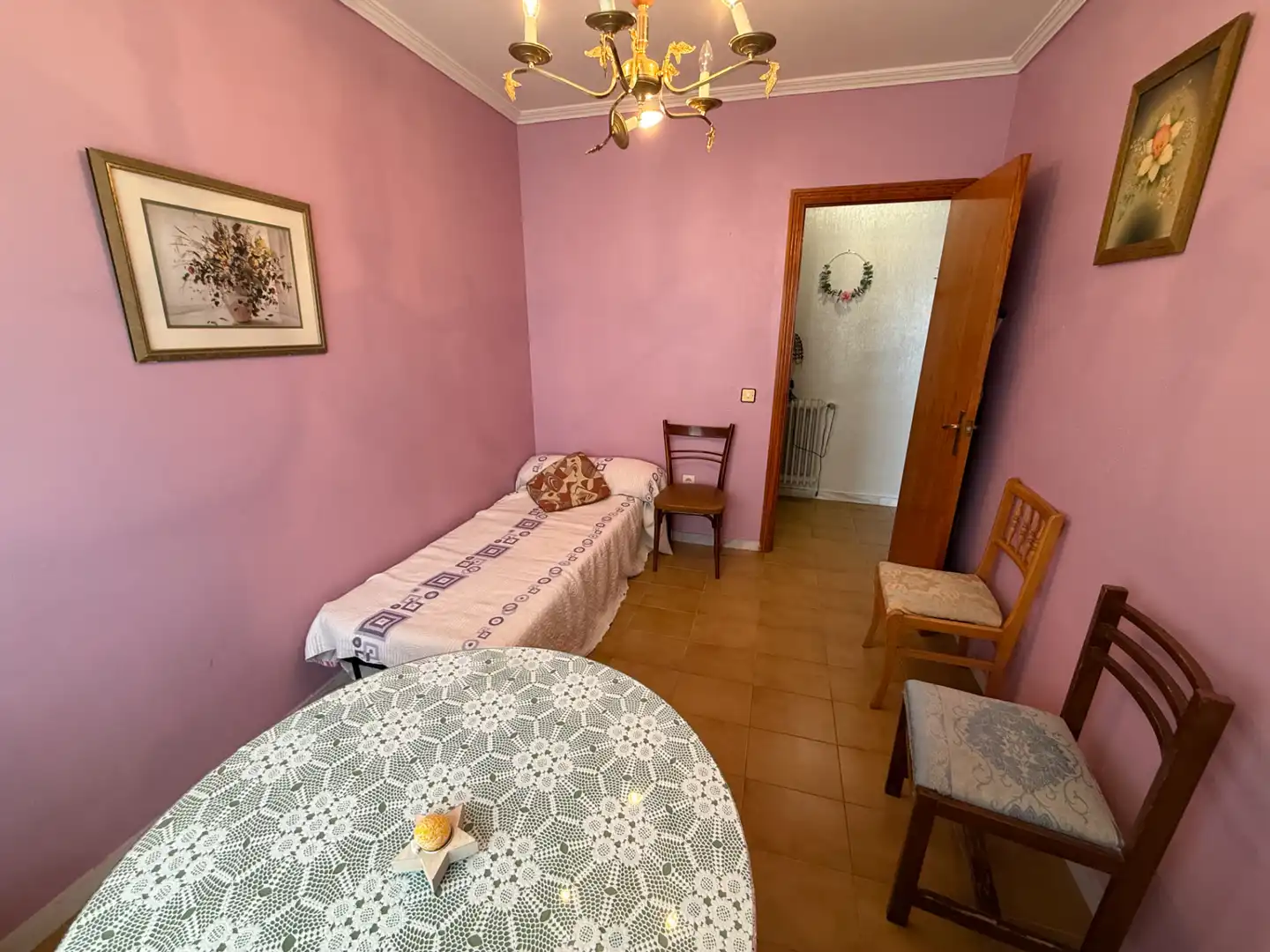 Bedroom of Flat for sale in Carpio  with Heating, Terrace and Storage room