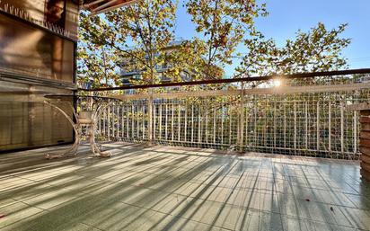 Terrasse von Wohnung zum verkauf in  Barcelona Capital mit Klimaanlage, Terrasse und Balkon