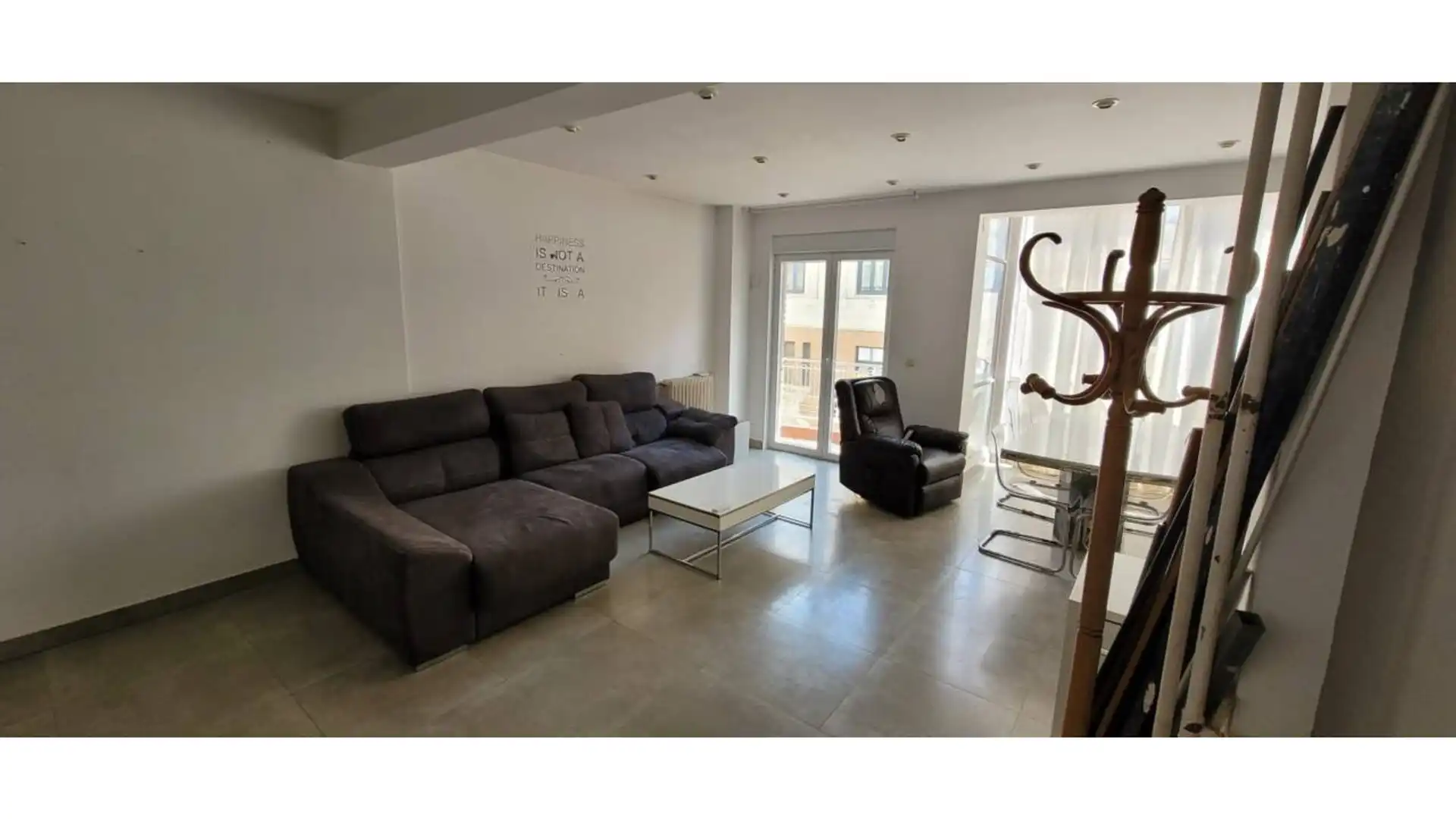 Living room of Flat for sale in  Albacete Capital  with Heating and Balcony