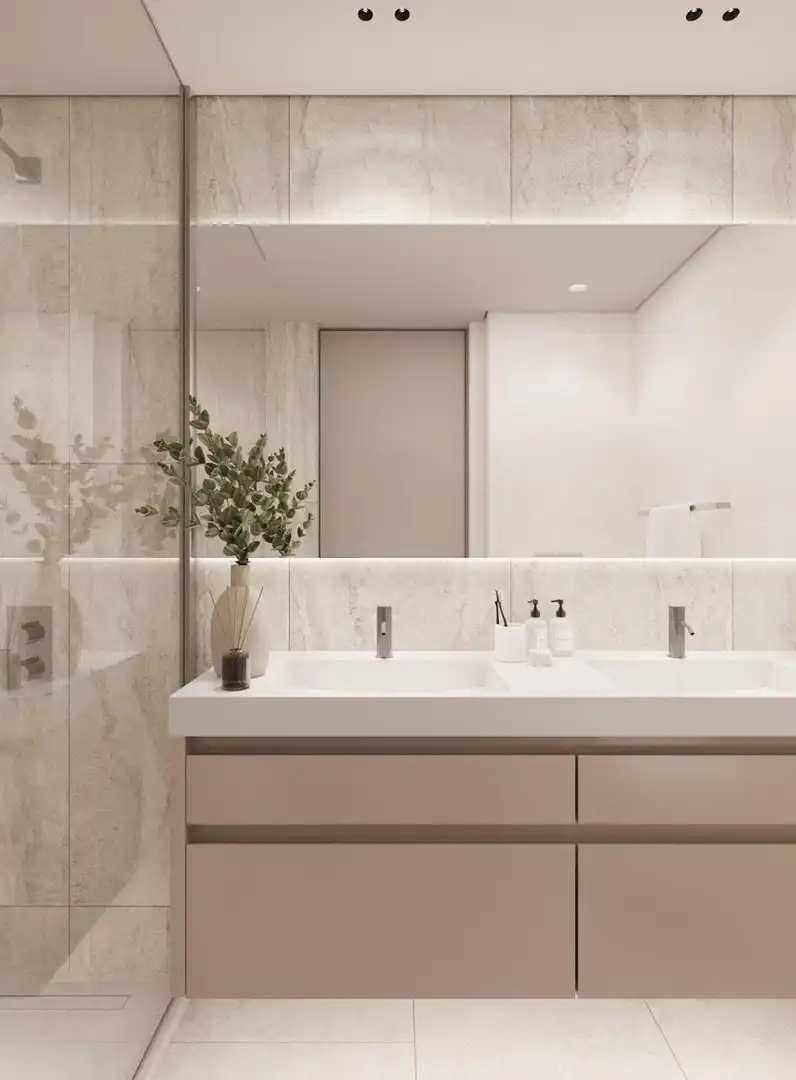 Bathroom of Apartments for sale in Estepona  with Air Conditioner, Heating and Private garden