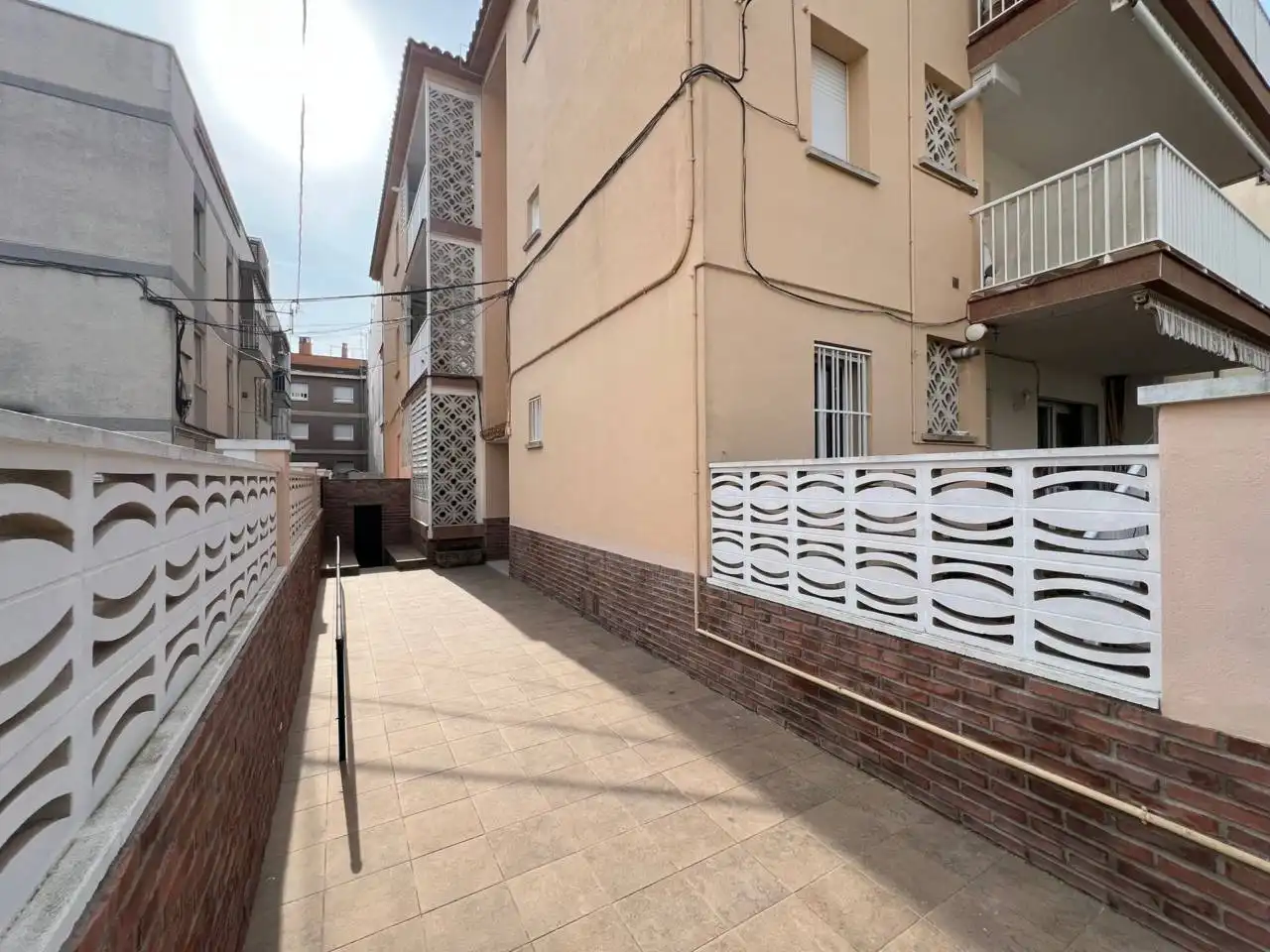 Vista exterior de Piso en venta en Cubelles con Terraza