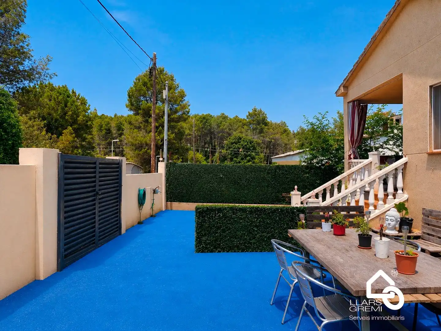 Terrassa de Casa o xalet en venda en Cabrera d'Anoia amb Calefacció, Jardí privat i Terrassa