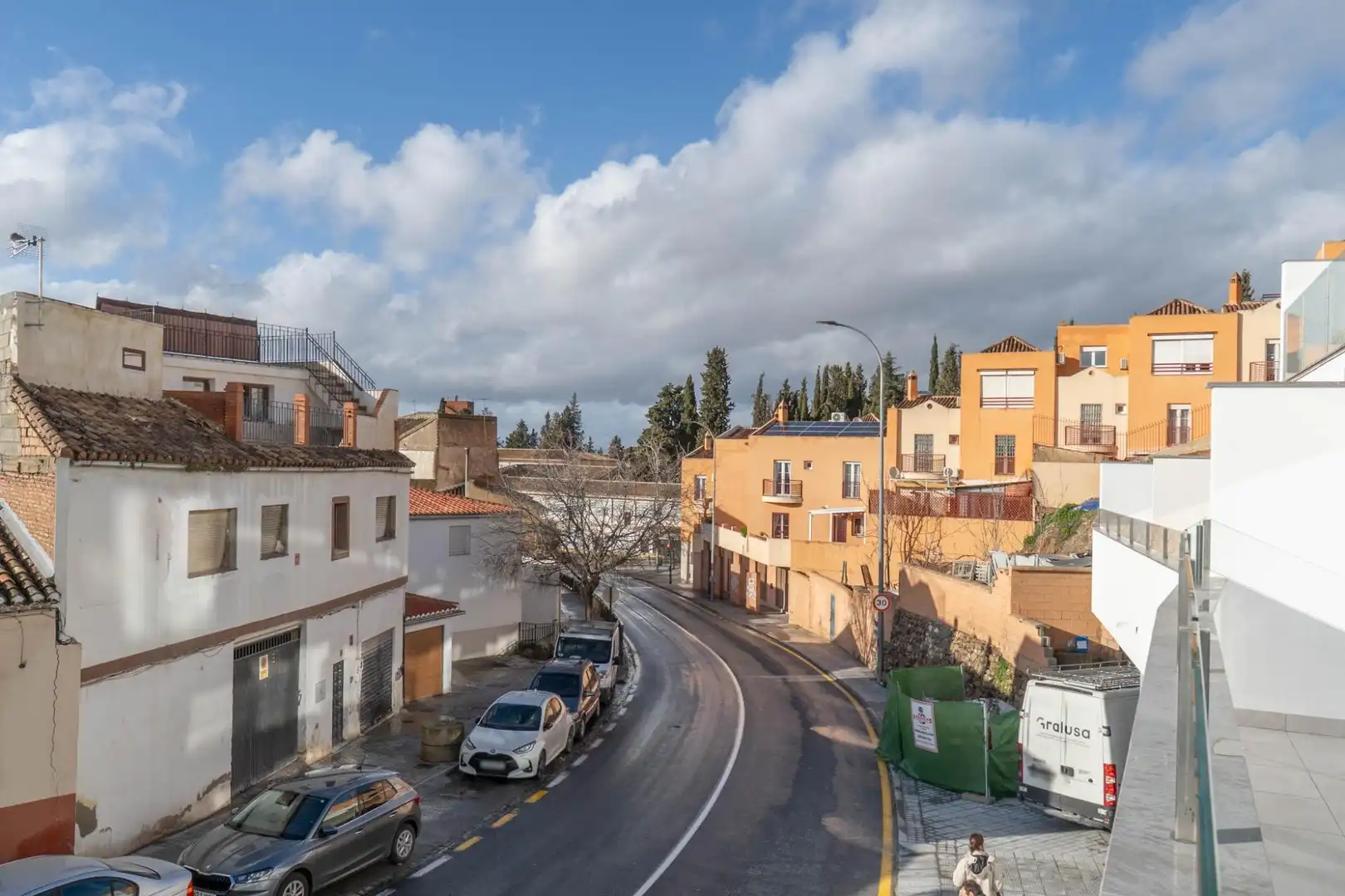 Vista exterior de Dúplex de alquiler en Granada con Aire acondicionado, Calefacción y Terraza