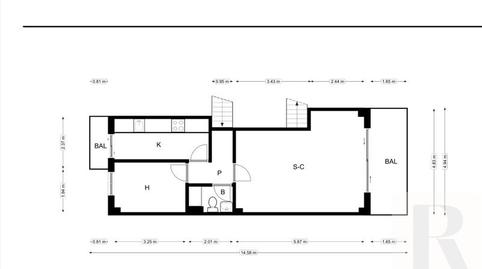 Foto 2 de Dúplex en venda a Carrer Treball, Sant Josep, L'Hospitalet de Llobregat