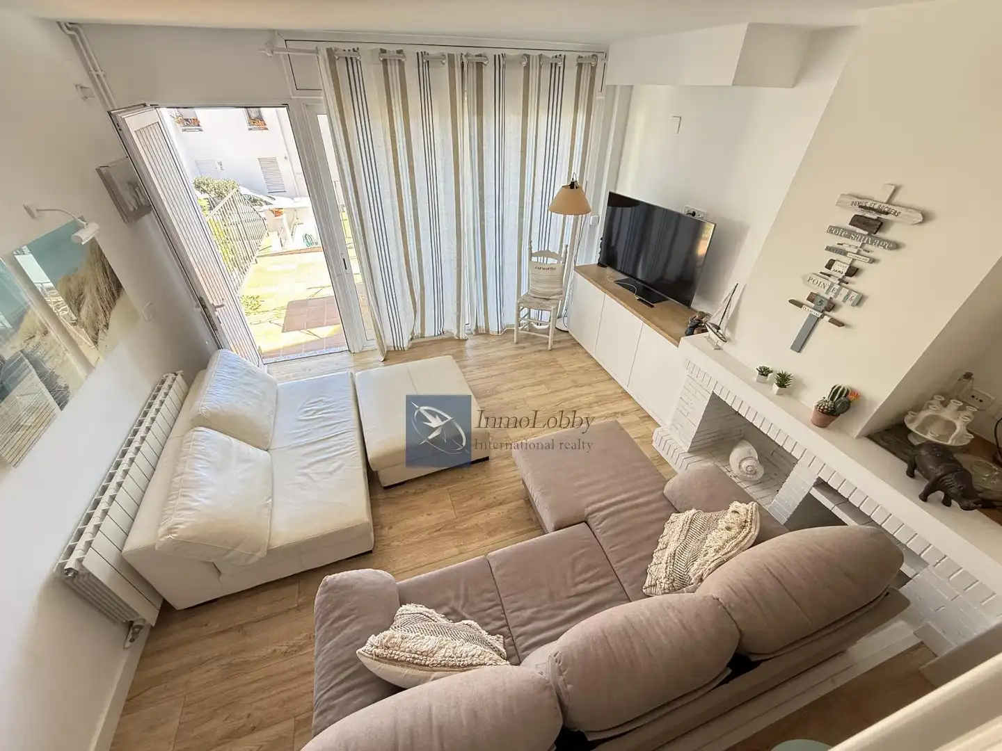 Sala d'estar de Casa o xalet de lloguer en Sant Feliu de Guíxols amb Aire condicionat, Calefacció i Terrassa