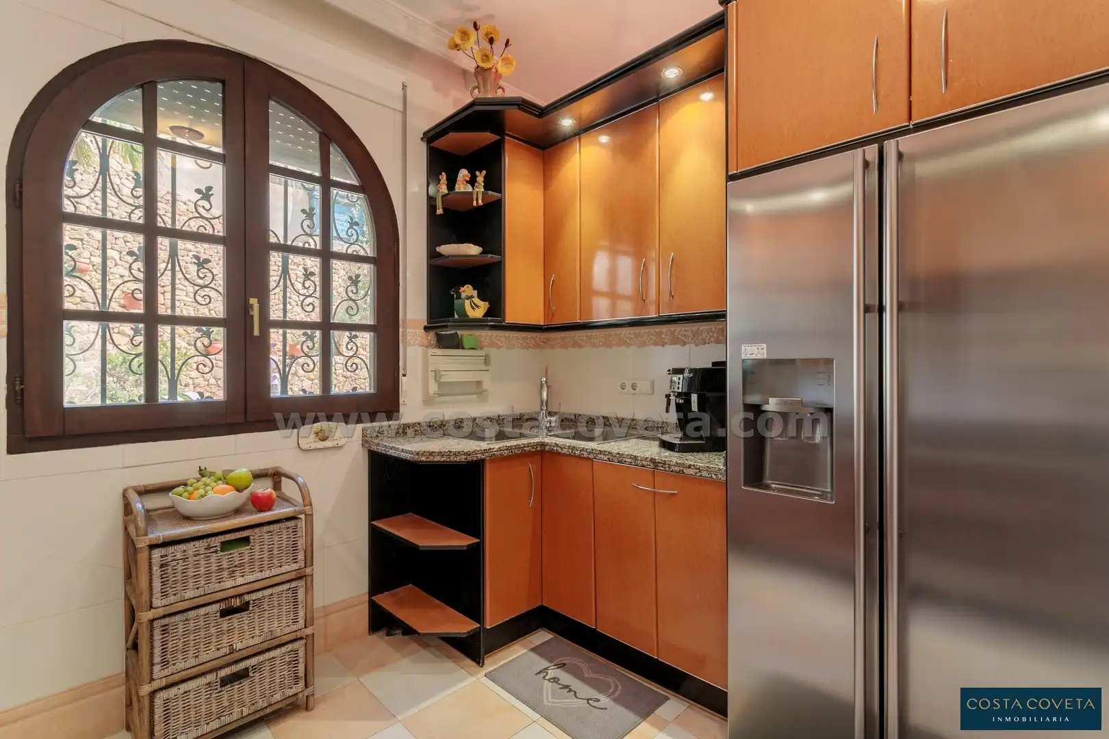 Kitchen of Houses for sale in El Campello  with Air Conditioner, Private garden and Terrace