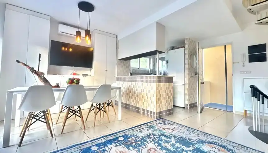 Cocina de Casa o chalet en venta en Almiserà con Aire acondicionado, Calefacción y Jardín privado