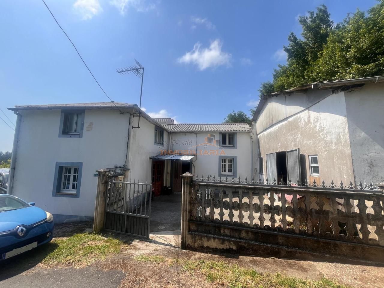 Vista exterior de Casa o xalet en venda en San Sadurniño amb Jardí privat i Traster
