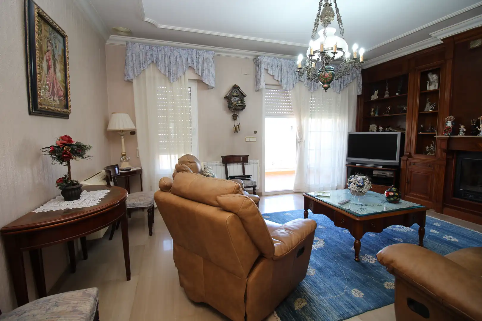 Sala de estar de Piso en venta en Cartagena con Aire acondicionado, Terraza y Amueblado