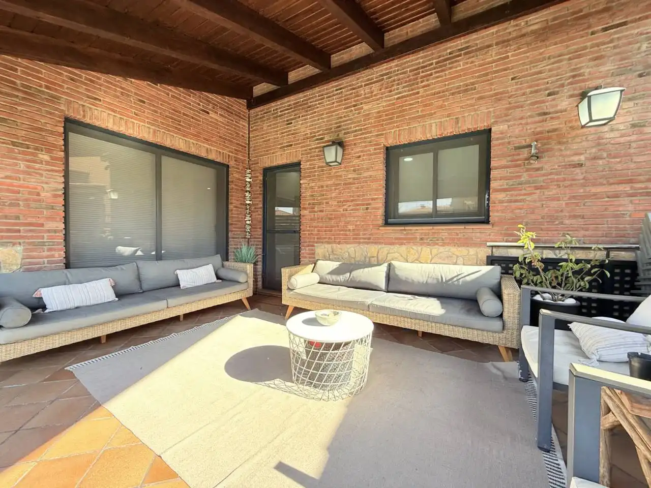 Terrace of Houses for sale in Santa Maria de Palautordera  with Air Conditioner, Heating and Terrace