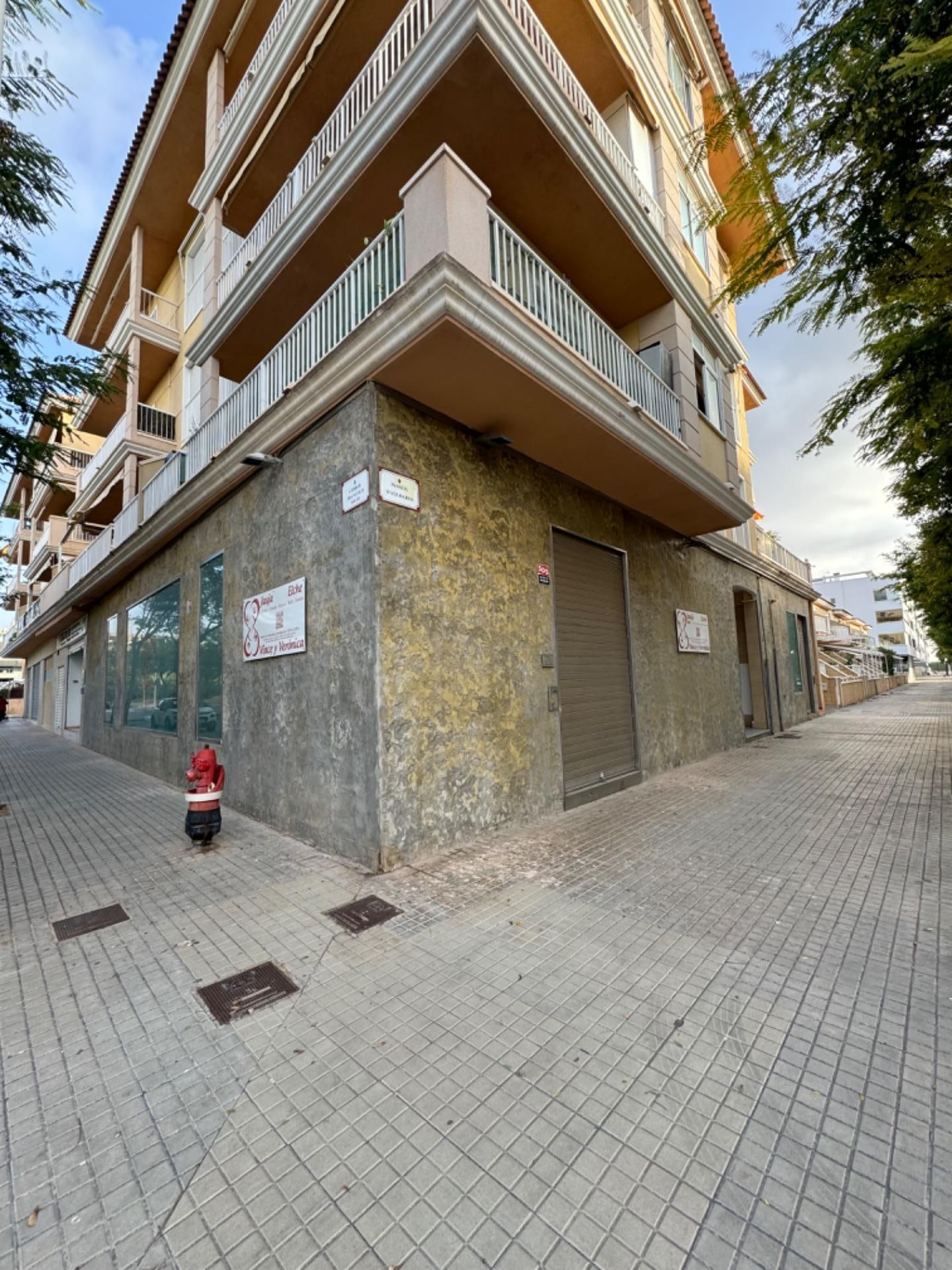 Vista exterior de Local de lloguer en Elche / Elx amb Aire condicionat i Moblat