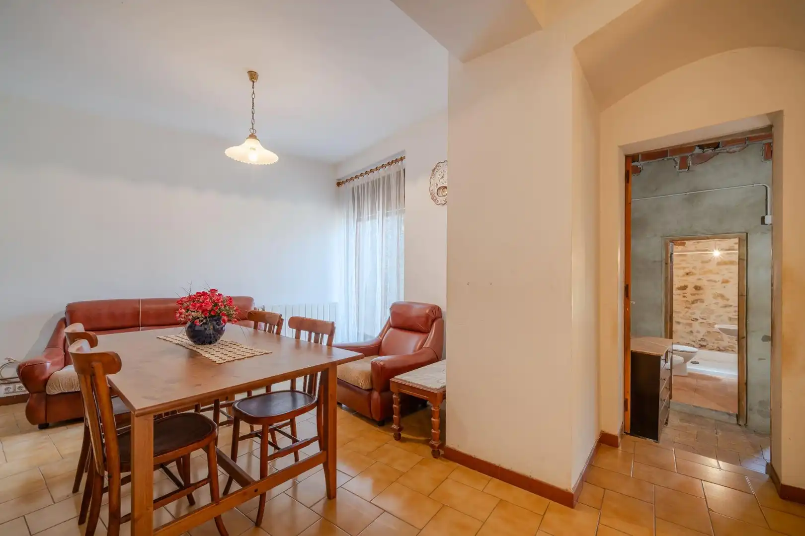 Dining room of Country homes for sale in Gualta  with Heating, Storage room and Alarm
