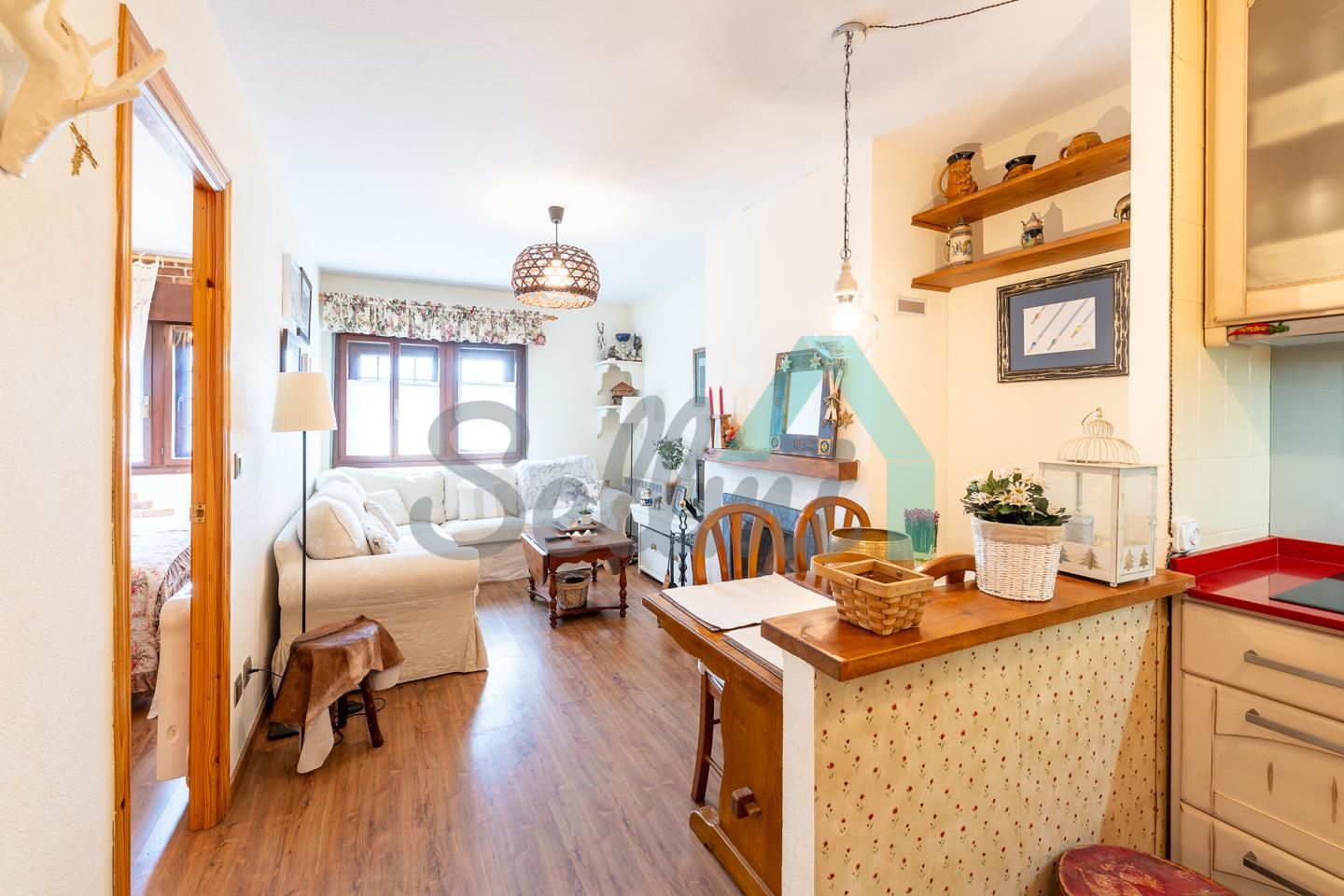 Living room of Flat for sale in Lena  with Heating and Furnished
