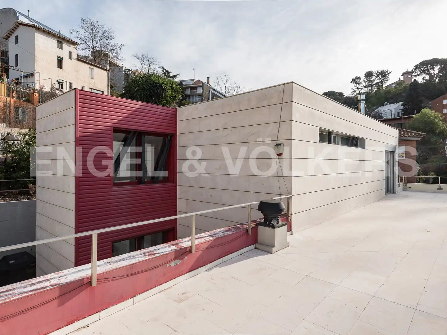 Vista exterior de Casa o chalet en venta en Barcelona con Aire acondicionado, Calefacción y Jardín privado