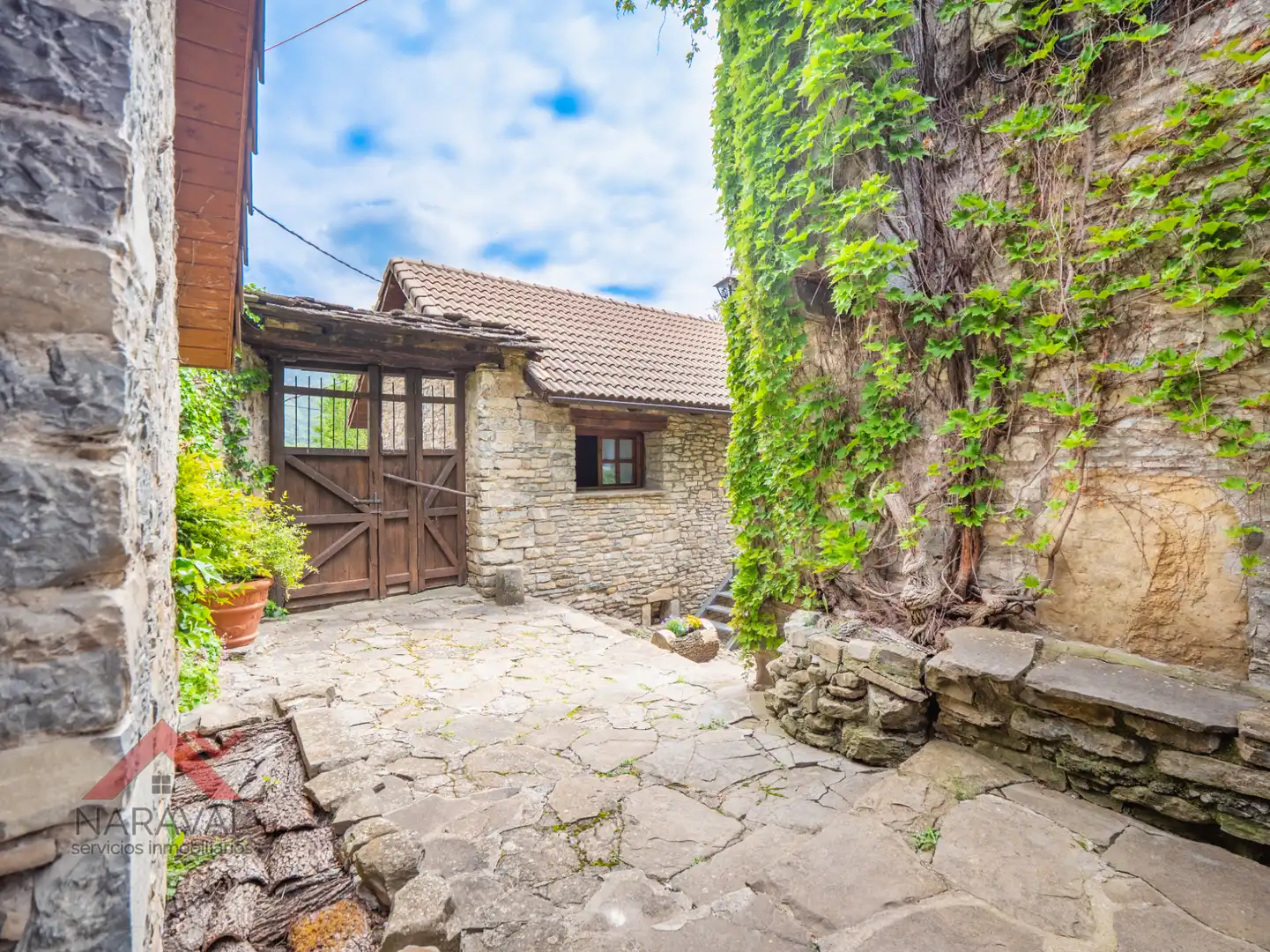 Vista exterior de Casa o chalet en venta en Fiscal con Aire acondicionado, Calefacción y Jardín privado
