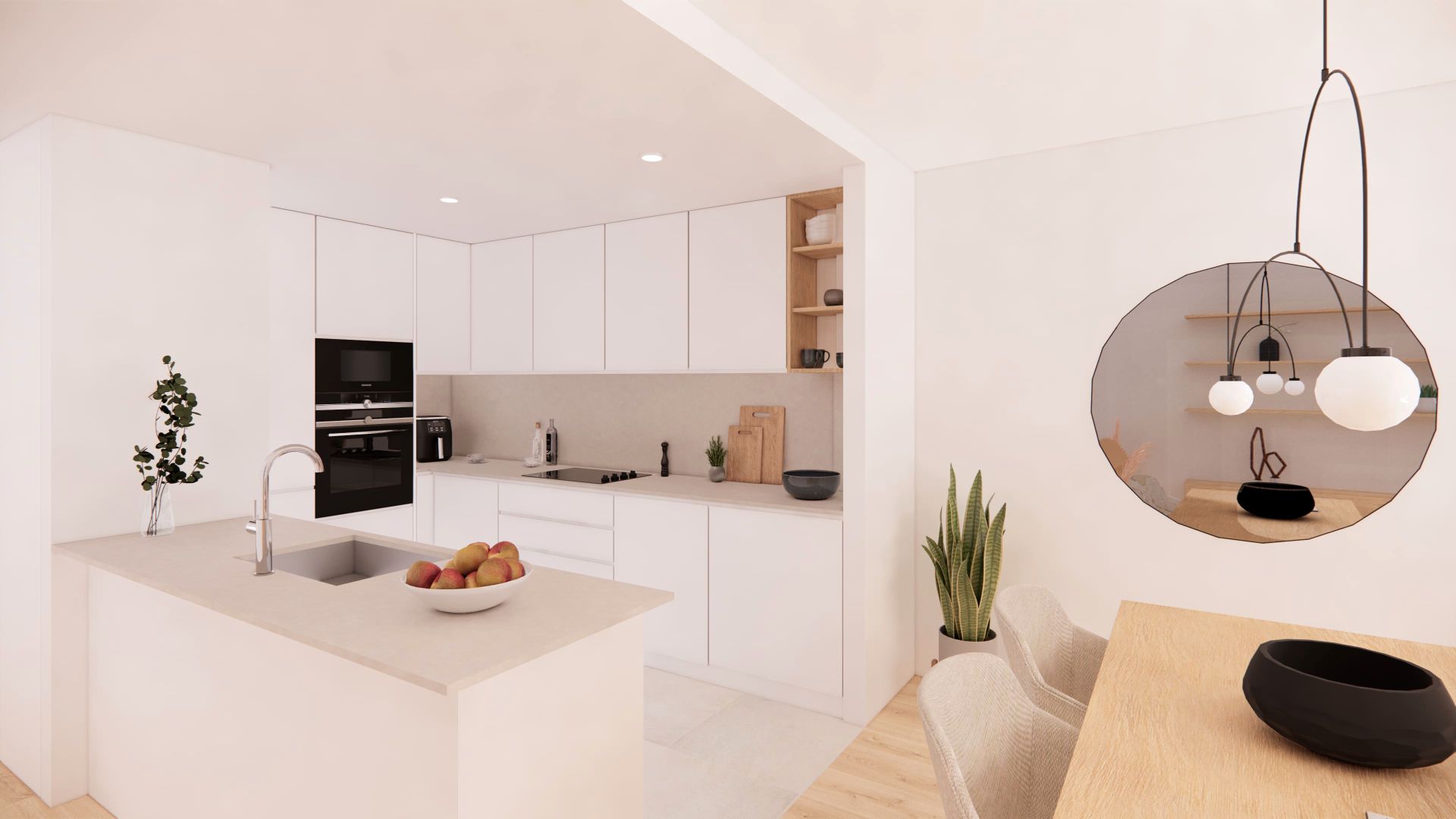 Cuina de Pis en venda en Sabadell amb Aire condicionat, Calefacció i Parquet