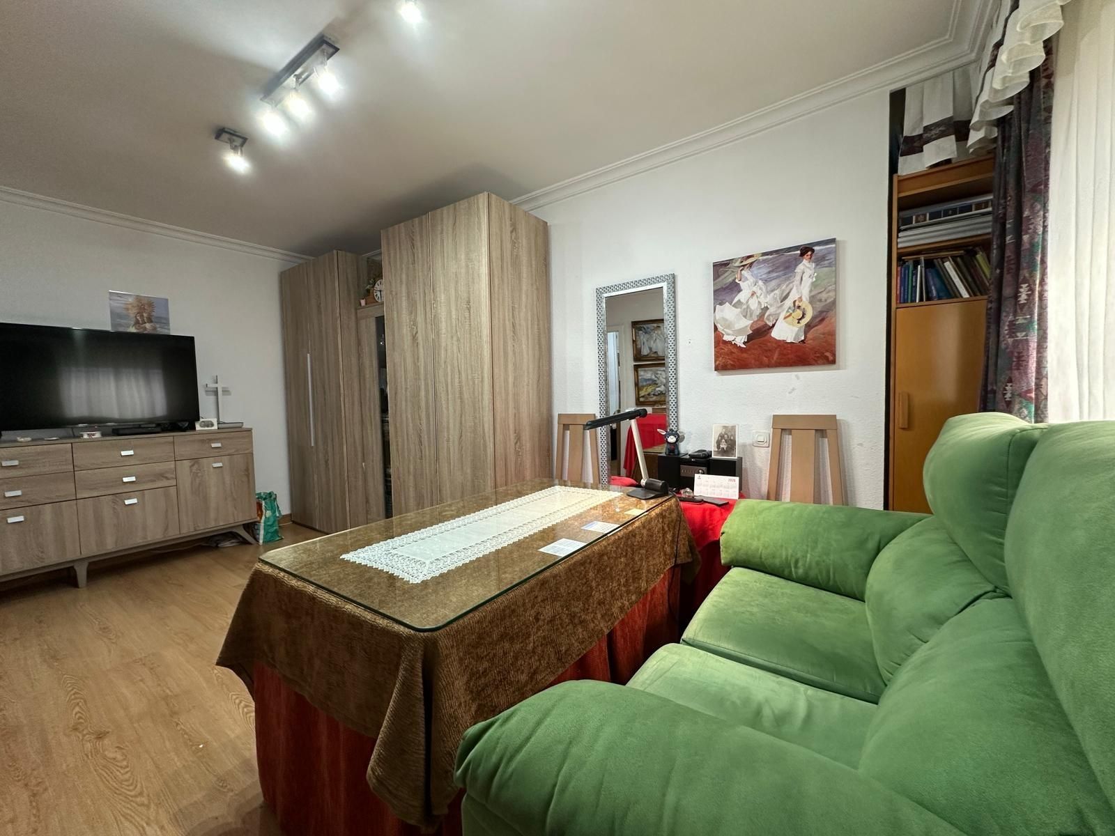 Living room of Apartment for sale in  Huelva Capital  with Parquet flooring