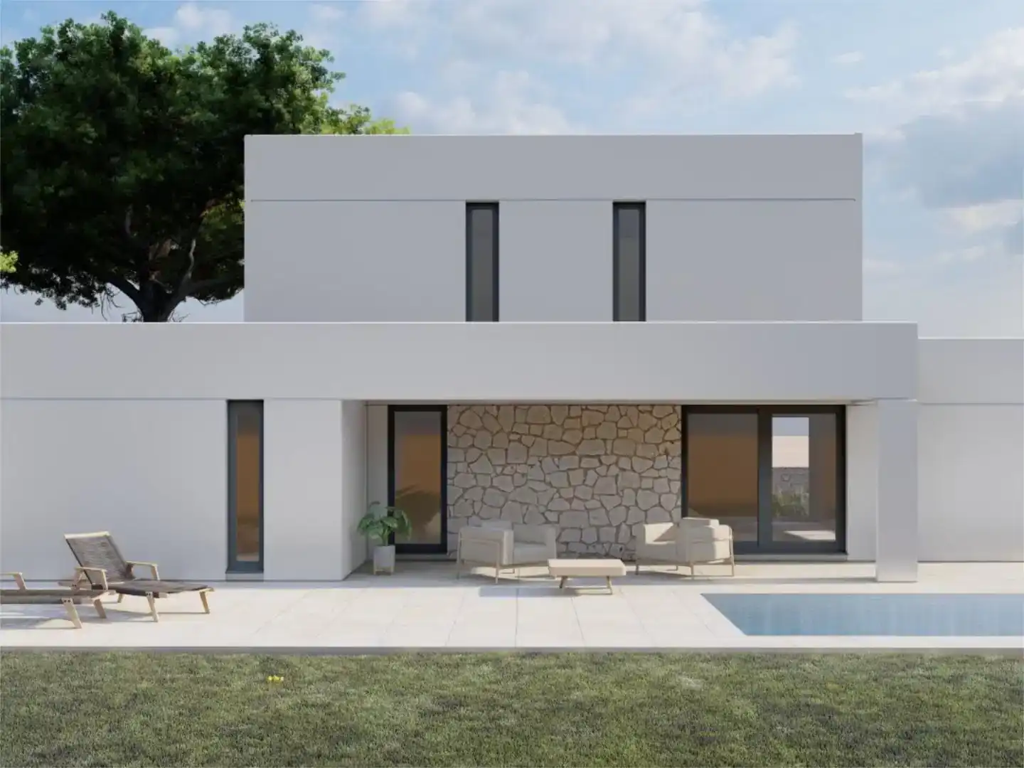 Vista exterior de Casa o chalet en venta en  Palma de Mallorca con Aire acondicionado, Piscina y Balcón