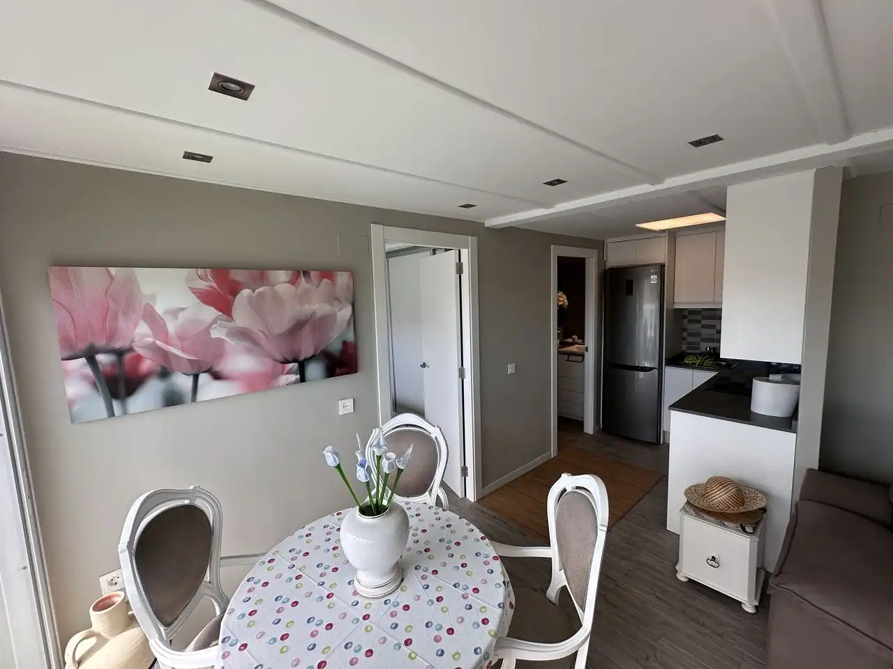 Dining room of Attic for rent in Canet d'En Berenguer  with Terrace, Furnished and Community pool
