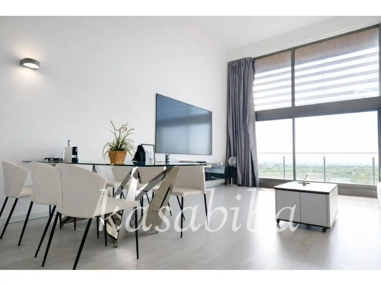 Sala de estar de Ático en venta en Valencia con Aire acondicionado, Calefacción y Parquet
