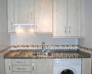 Kitchen of Apartment for sale in Salamanca Capital  with Heating, Oven and Washing machine