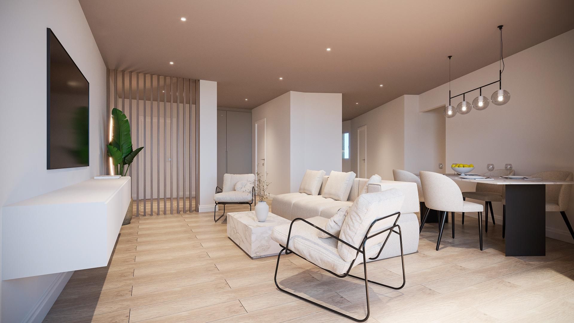 Sala d'estar de Pis en venda en  Sevilla Capital amb Jardí privat i Terrassa