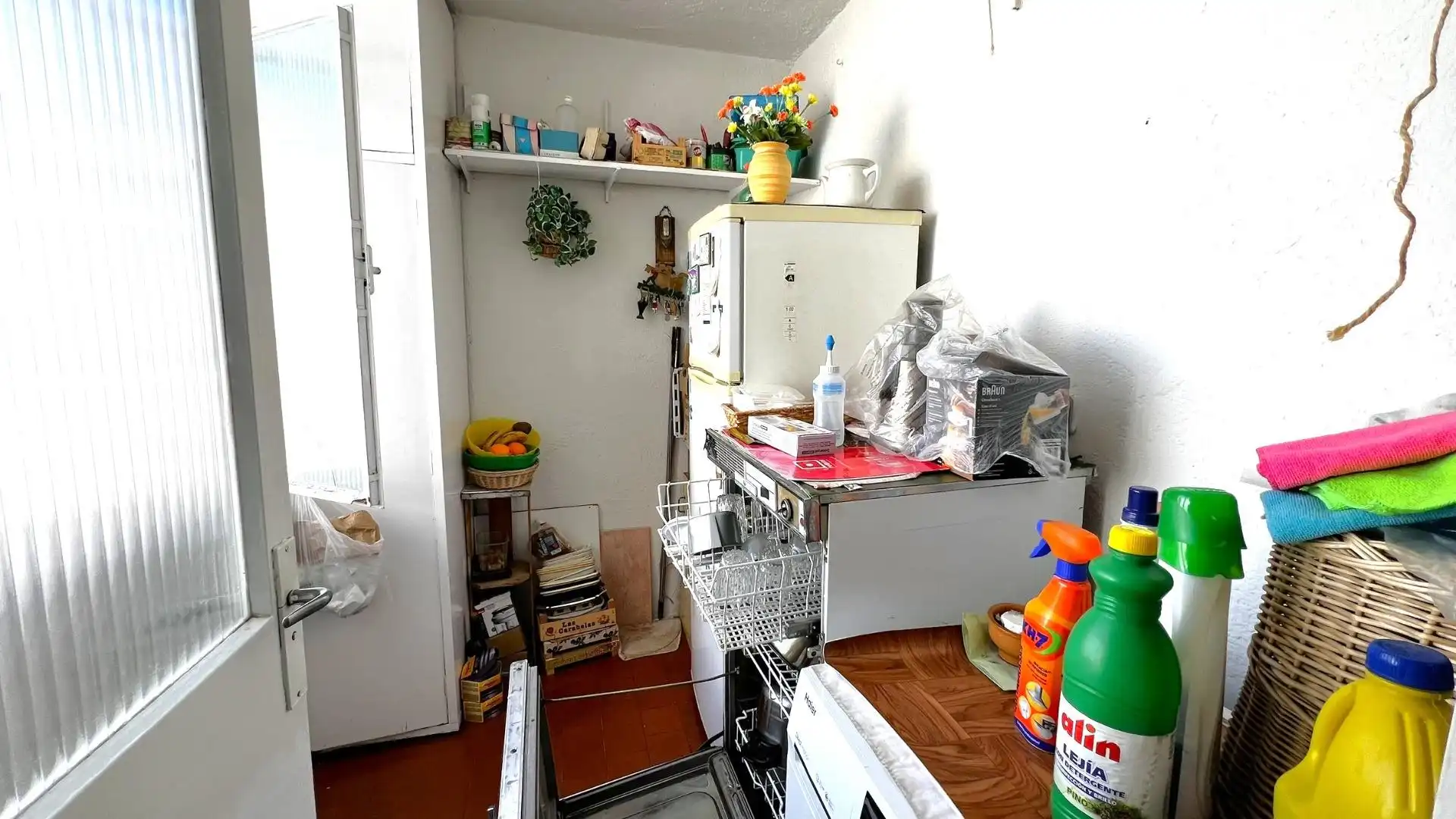 Cocina de Piso en venta en Madrid con Calefacción, Jardín privado y Parquet