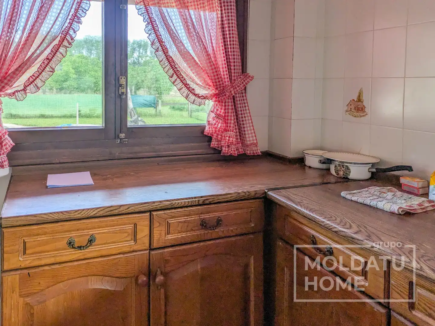 Cocina de Casa o chalet en venta en Lodosa con Calefacción, Jardín privado y Terraza