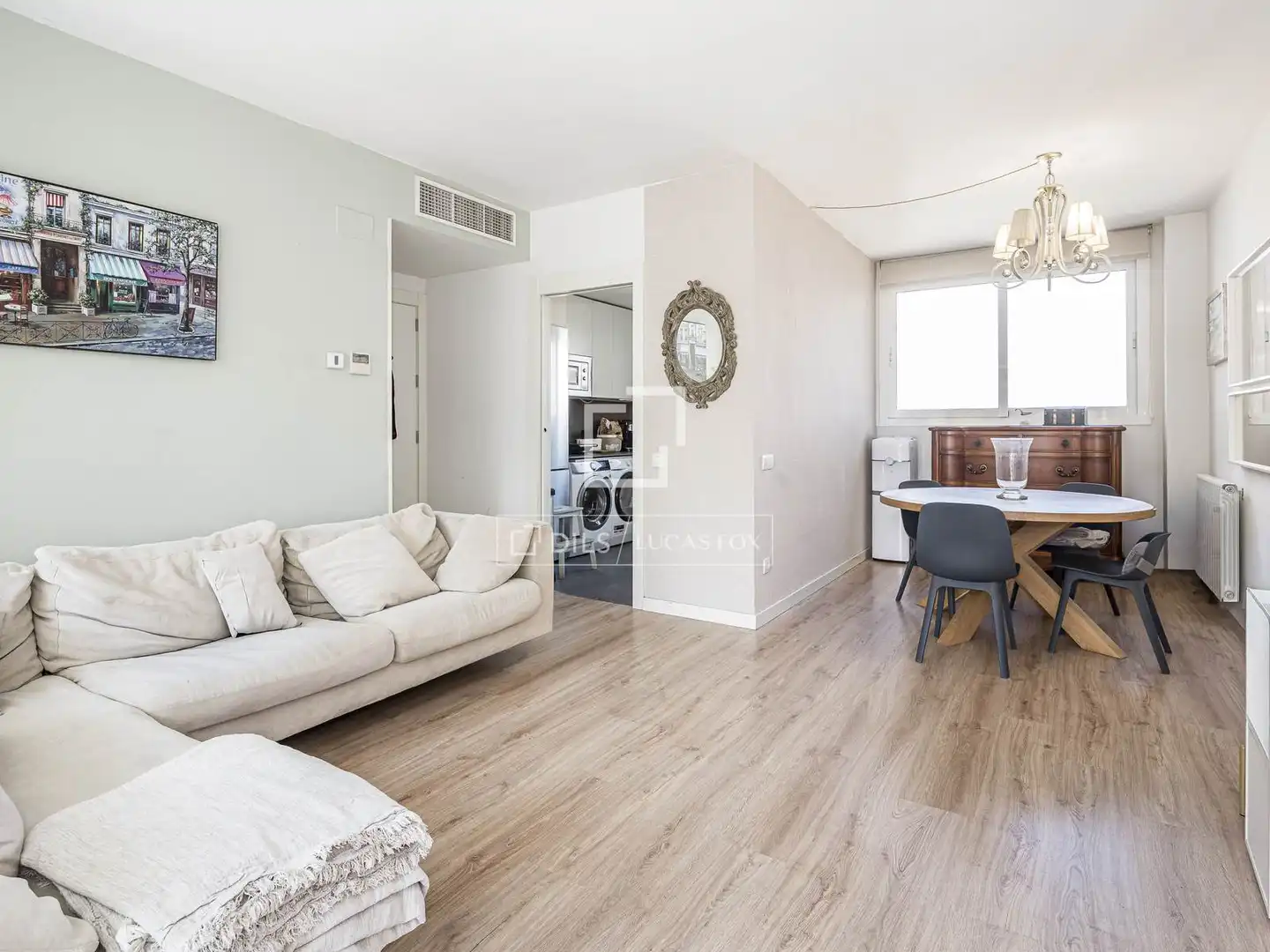 Außenansicht von Wohnung zum Verkauf in Sant Cugat del Vallès mit Klimaanlage, Terrasse und Schwimmbad