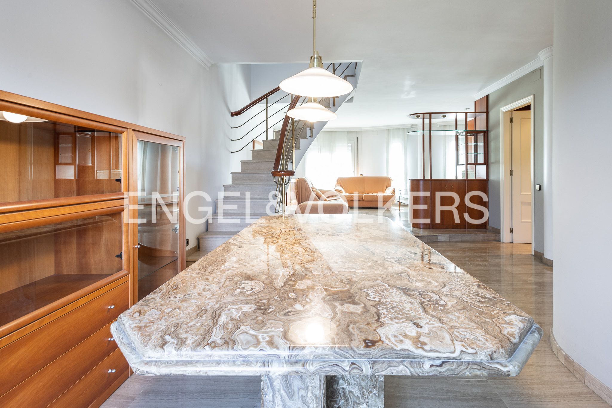 Küche von Wohnung zum Verkauf in  Barcelona Capital mit Klimaanlage, Heizung und Terrasse