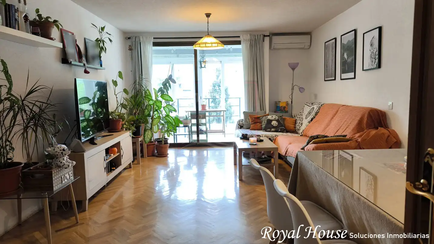 Wohnzimmer von Maisonette zum Verkauf in Collado Villalba mit Klimaanlage, Heizung und Terrasse