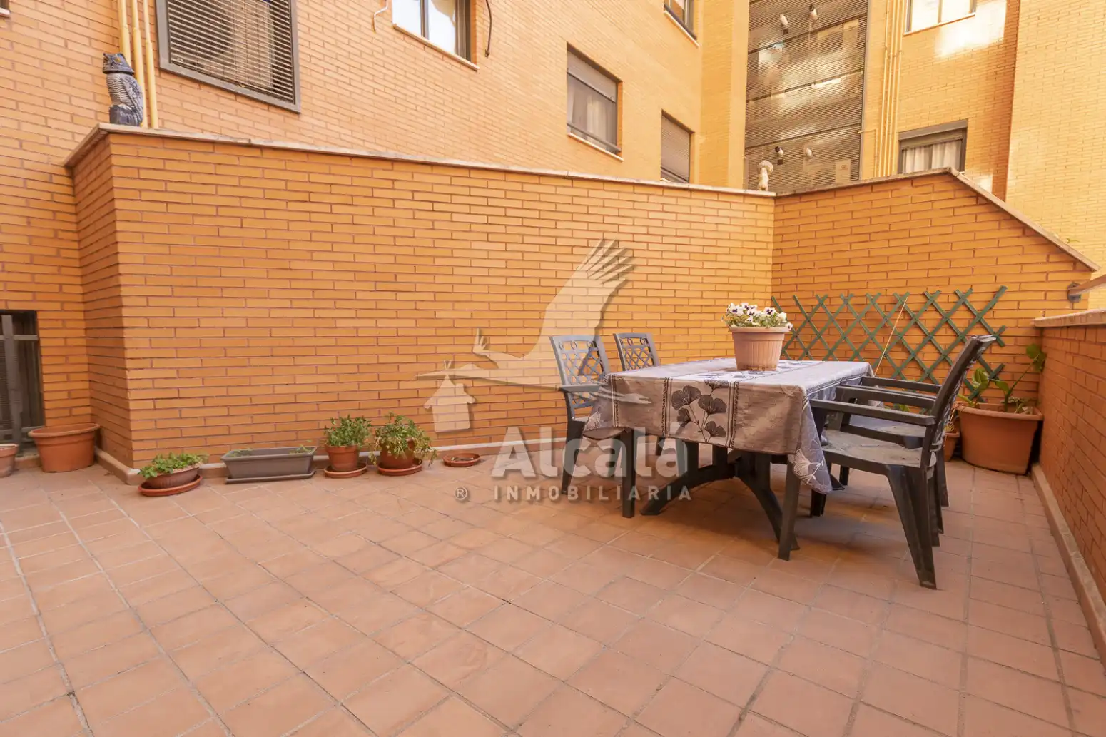 Terrace of Flat for sale in Alcalá de Henares  with Air Conditioner, Heating and Private garden