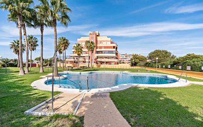 Garden of Flat for sale in Roquetas de Mar  with Terrace and Community pool