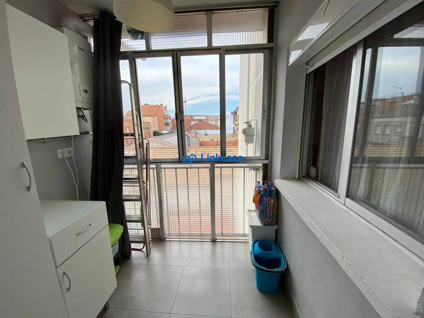 Balcony of Flat for sale in Madrid  with Air Conditioner, Heating and Terrace