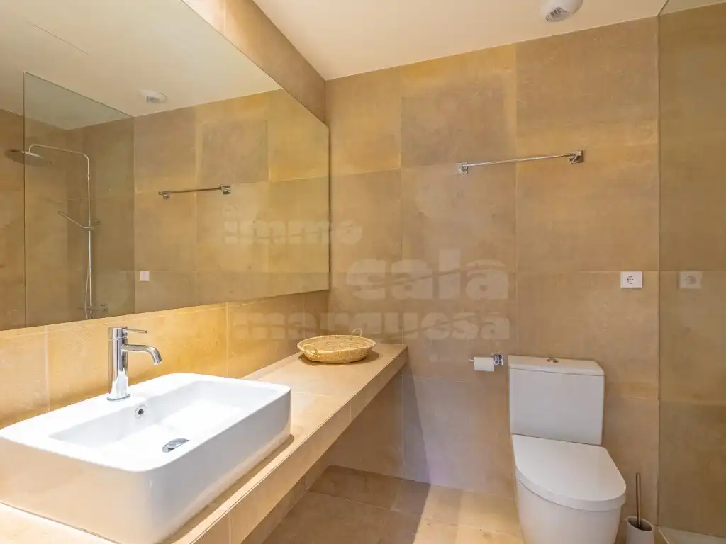 Baño de Apartamento de alquiler en Begur