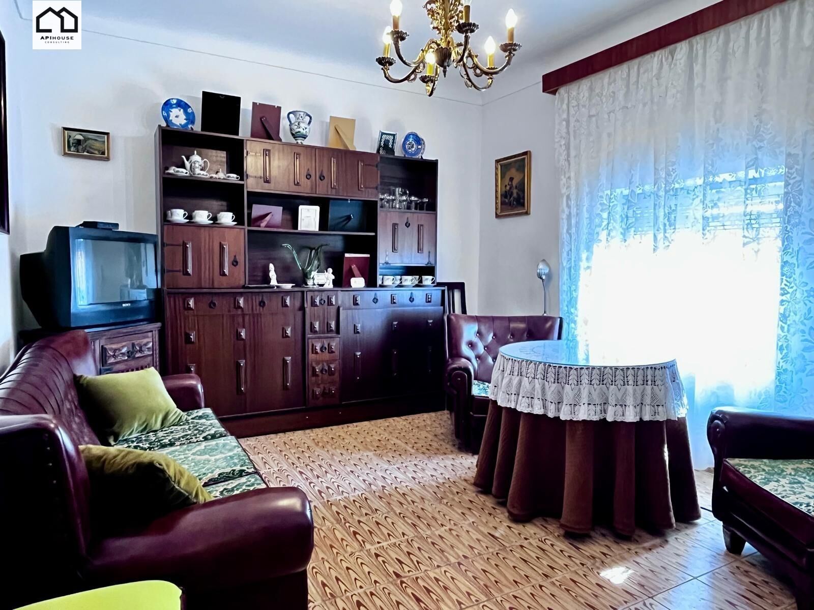 Living room of Country house for sale in Carmena